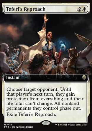 【ENG】《泰菲力的怒責/Teferi's Reproach》[現實碎片指揮官]