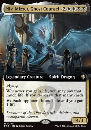【ENG】《鬼影議政尼米捷/Niv-Mizzet, Ghost Counsel》[現實碎片指揮官]