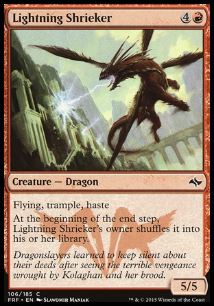 【JPN】《嘯閃鳴龍/Lightning Shrieker》[龍命殊途]