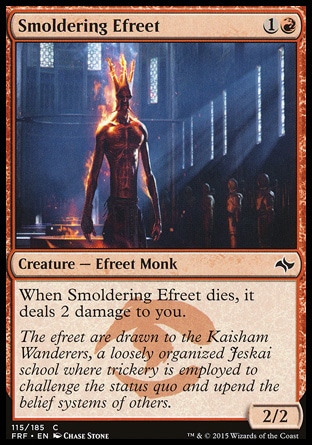 【JPN】《悶燃魔神/Smoldering Efreet》[龍命殊途]