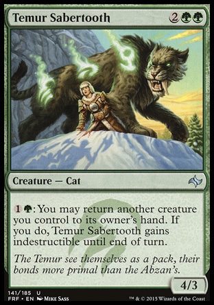 【JPN】《鐵木爾劍齒虎/Temur Sabertooth》[龍命殊途]