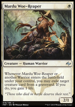 【JPN】《瑪爾都斬悲客/Mardu Woe-Reaper》[龍命殊途]