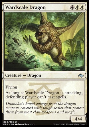 【JPN】《鱗護巨龍/Wardscale Dragon》[龍命殊途]