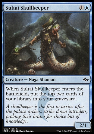 【JPN】《蘇勒台研顱師/Sultai Skullkeeper》[龍命殊途]