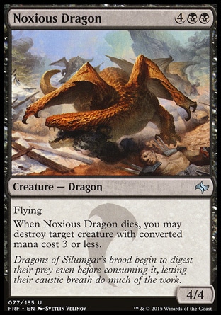 【JPN】《毒息巨龍/Noxious Dragon》[龍命殊途]