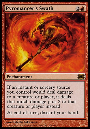 【JPN】《烈焰術士炎跡/Pyromancer's Swath》[預知將來]