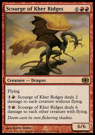 【JPN】《喀爾山脊禍害/Scourge of Kher Ridges》[預知將來]