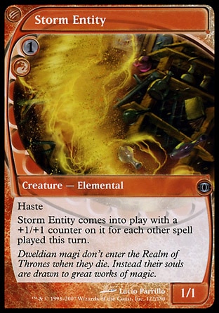 【JPN】《風暴靈/Storm Entity》[預知將來]