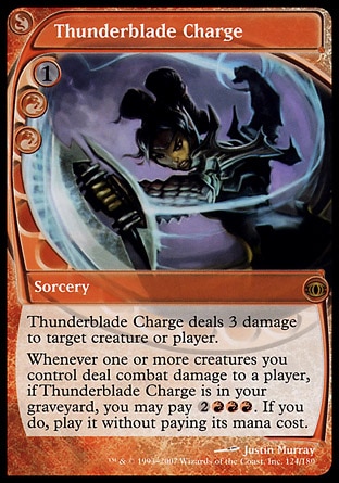 【JPN】《雷刃衝鋒/Thunderblade Charge》[預知將來]