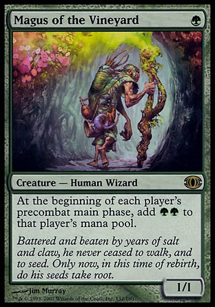 【JPN】《籐蔓園賢者/Magus of the Vineyard》[預知將來]