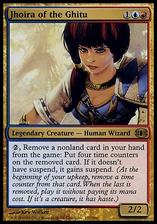 【JPN】《基圖的尤依菈/Jhoira of the Ghitu》[預知將來]