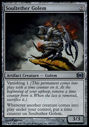 【JPN】《靈縛魔像/Soultether Golem》[預知將來]