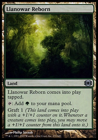 【JPN】《復生羅堰/Llanowar Reborn》[預知將來]