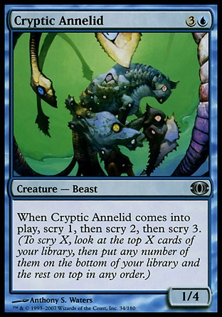 【JPN】《墓穴環節獸/Cryptic Annelid》[預知將來]