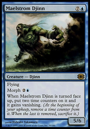 【JPN】《渦卷巨靈/Maelstrom Djinn》[預知將來]