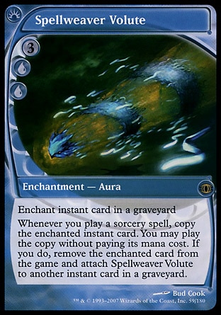 【JPN】《織咒渦旋/Spellweaver Volute》[預知將來]