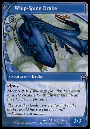 【JPN】《鞭脊龍獸/Whip-Spine Drake》[預知將來]