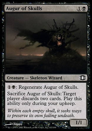 【JPN】《顱骨卜算師/Augur of Skulls》[預知將來]