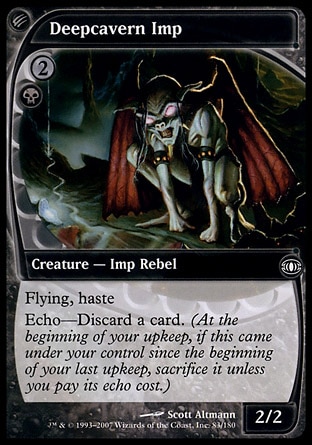 【JPN】《深窟小惡魔/Deepcavern Imp》[預知將來]