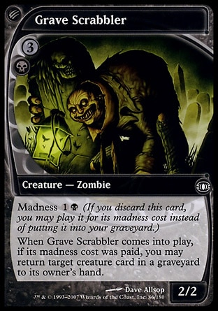 【JPN】《墓地翻揀怪/Grave Scrabbler》[預知將來]