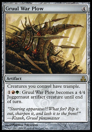 【JPN】《古魯戰犁/Gruul War Plow》[十會盟]