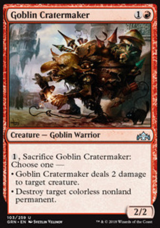 【JPN】《濫炸鬼怪/Goblin Cratermaker》[烽會拉尼卡]