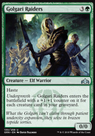 【JPN】《葛加理突擊隊/Golgari Raiders》[烽會拉尼卡]