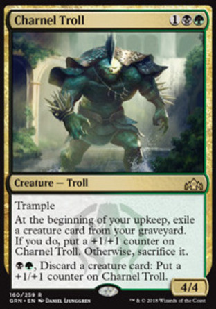 【JPN】《陰森巨魔/Charnel Troll》[烽會拉尼卡]