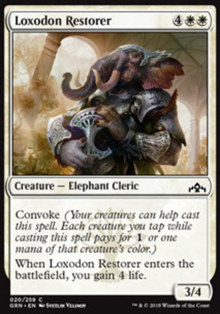 【JPN】《象族復元師/Loxodon Restorer》[烽會拉尼卡]