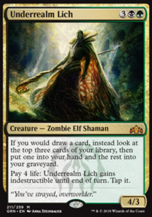 【JPN】《地底境巫妖/Underrealm Lich》[烽會拉尼卡]