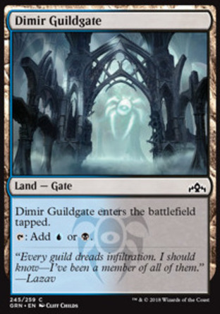 【JPN】《底密爾公會門/Dimir Guildgate》[烽會拉尼卡]