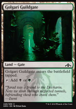 【JPN】《葛加理公會門/Golgari Guildgate》[烽會拉尼卡]