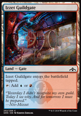 【JPN】《伊捷公會門/Izzet Guildgate》[烽會拉尼卡]