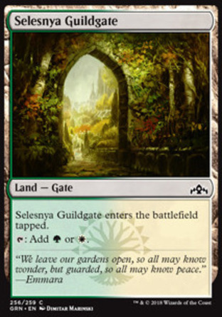 【JPN】《瑟雷尼亞公會門/Selesnya Guildgate》[烽會拉尼卡]