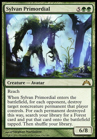 【JPN】《森林原祖/Sylvan Primordial》[兵臨古城]