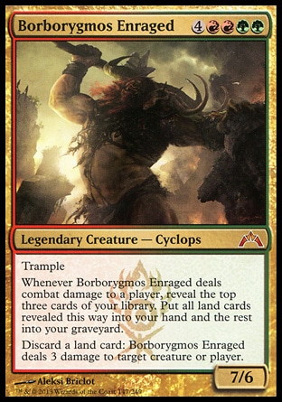 【JPN】《盛怒咕嚕力莫/Borborygmos Enraged》[兵臨古城]