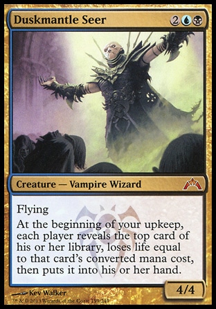 【JPN】《暮篷預言師/Duskmantle Seer》[兵臨古城]