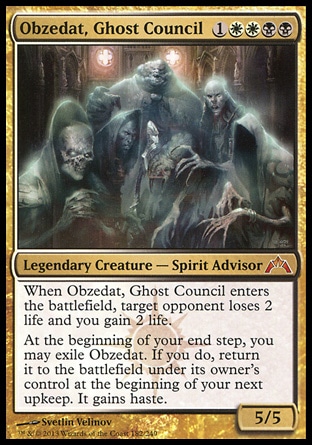 【JPN】《歐節達鬼影議會/Obzedat, Ghost Council》[兵臨古城]