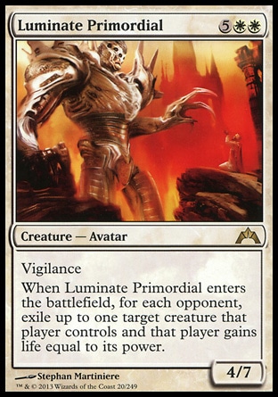 【JPN】《明光原祖/Luminate Primordial》[兵臨古城]