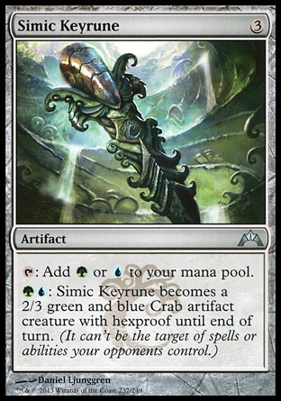 【JPN】《析米克符鎮兵/Simic Keyrune》[兵臨古城]