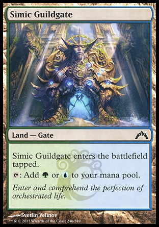 【JPN】《析米克公會門/Simic Guildgate》[兵臨古城]