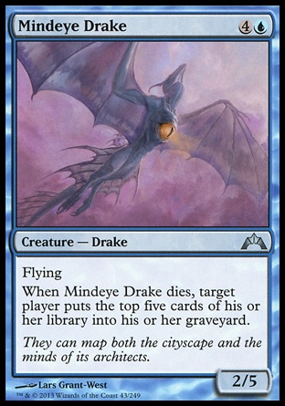 【JPN】《靈眼龍獸/Mindeye Drake》[兵臨古城]