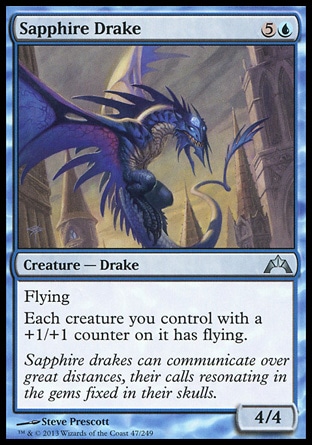 【JPN】《藍寶石龍獸/Sapphire Drake》[兵臨古城]