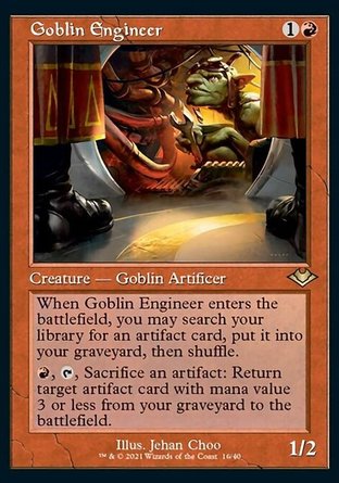 【ENG】 ☆蝕刻閃☆ 《鬼怪技師/Goblin Engineer》[近代新篇時間轉移]