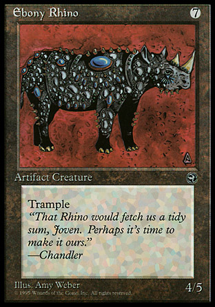 【ENG】《＜黑檀犀牛＞/Ebony Rhino》[家鄉]