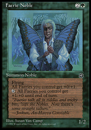 【ENG】《＜貴族仙靈＞/Faerie Noble》[家鄉]〔SP〕