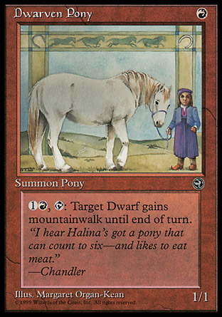 【ENG】《＜矮人小馬＞/Dwarven Pony》[家鄉]〔SP〕