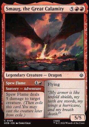 【ENG】《災難之首史矛革#噴吐火焰/Smaug, the Great Calamity#Spew Flame》[哈比人]