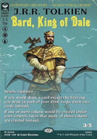【ENG】 ☆Foil☆ 《河谷鎮國王巴德/Bard, King of Dale》[哈比人]