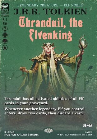 【ENG】 ☆Foil☆ 《精靈王瑟蘭督伊/Thranduil, the Elvenking》[哈比人]〔MP〕